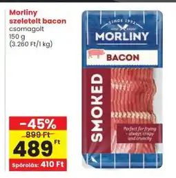Spar Morliny szeletelt bacon ajánlat