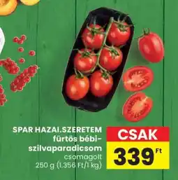 Spar SPAR HAZAI.SZERETEM fürtös bébi szilvaparadicsom ajánlat