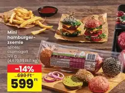 Spar Mini hamburgerzsemle ajánlat