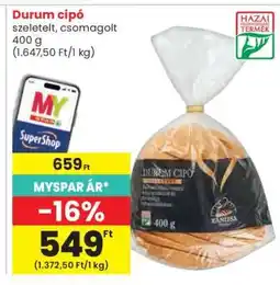 Spar Durum cipó ajánlat