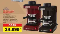 Spar Mini Espresso kávéfőző ajánlat