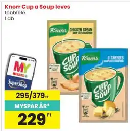 Spar Knorr Cup a Soup leves ajánlat
