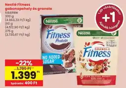 Spar Nestlé Fitness gabonapehely és granola ajánlat