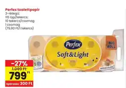 Spar PERFEX TOALETTPAPÍR ajánlat