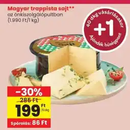 Spar Magyar Trappista Sajt ajánlat