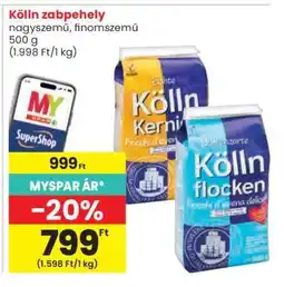 Spar Kölln zabpehely ajánlat