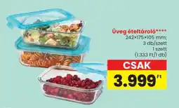 Spar Üveg ÉtelTároló ajánlat