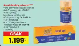 Spar Scrub Daddy szivacs ajánlat