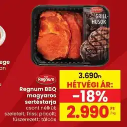 Spar Regnum BBQ magyaros sertéstarja ajánlat