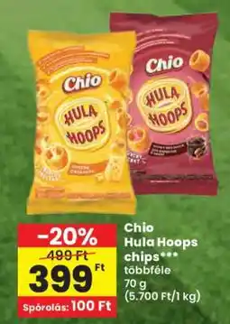Spar Chio Hula Hoops chips ajánlat