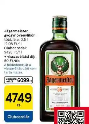 Jägermeister gyógynövénylikőr