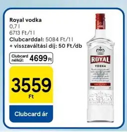 Tesco ROYAL Vodka ajánlat