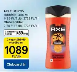 Tesco AXE Tusfürdő ajánlat