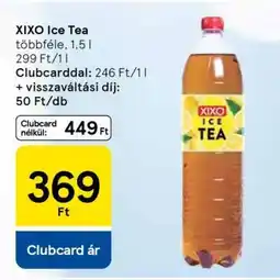 Tesco XIXO Ice Tea ajánlat