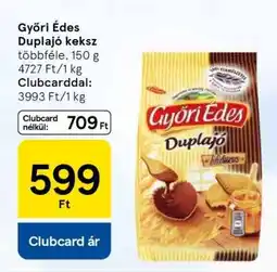 Tesco Győri Édes Duplajó keksz ajánlat
