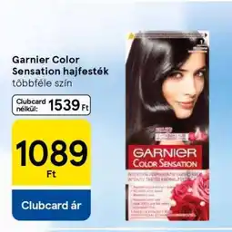 Tesco Garnier Color Sensation hajfesték ajánlat
