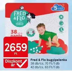 Tesco Fred&Flo bugyipelenka ajánlat