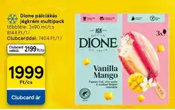 Tesco Dione pálcikás jégkrém multipack ajánlat