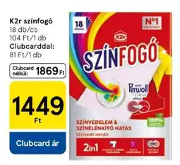 Tesco K2R színfogó ajánlat