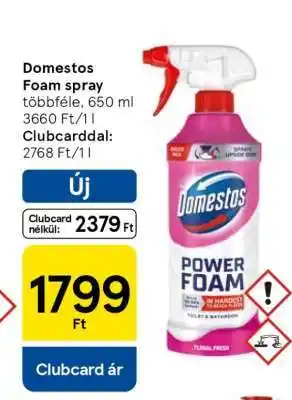 Tesco Domestos Foam spray ajánlat