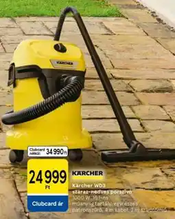 Tesco Kärcher WD3 száraz-nedves porszívó ajánlat