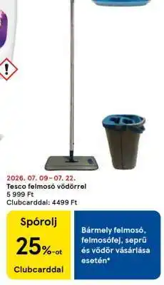 Tesco Tesco felmosó vödörrel ajánlat