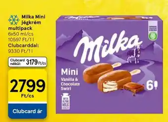 Tesco Milka Mini jégkrém multipack ajánlat