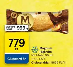 Tesco Magnum jégkrém ajánlat