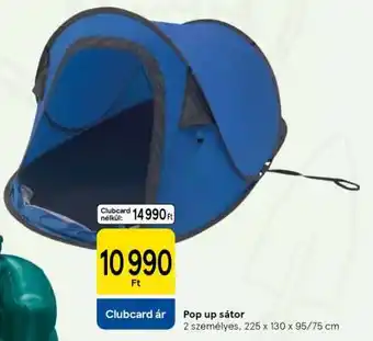 Tesco Pop-up sátor ajánlat