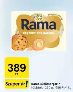 Tesco RAMA Sütőmargarin ajánlat