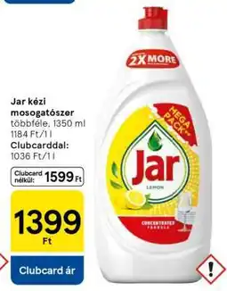 Tesco Jar kézi mosogatószer ajánlat