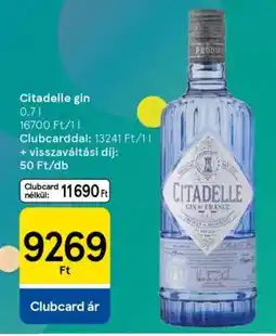 Tesco Citadelle gin ajánlat