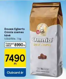 Tesco Douwe Egberts Omnia Szemes Kávé ajánlat