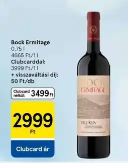 Tesco BOCK Ermitage ajánlat