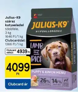 Tesco Julius-K9 száraz kutyaeledel ajánlat
