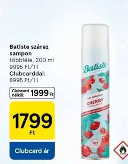 Tesco Batiste száraz sampon ajánlat