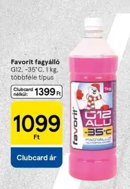 Tesco Favorit fagyálló ajánlat
