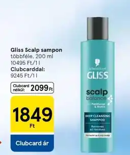 Tesco Gliss Scalp sampon ajánlat