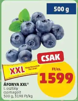 PENNY Áfonya XXL ajánlat