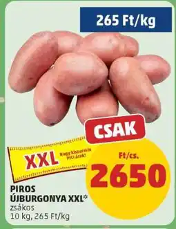 PENNY PIROS ÚJBURGONYA XXL ajánlat