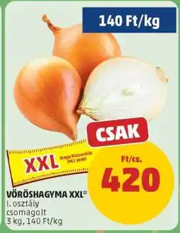 PENNY Vöröshagyma XXL ajánlat