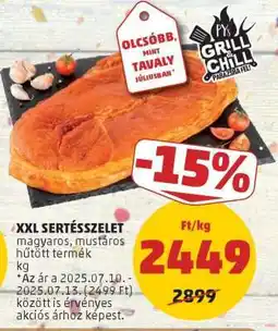 PENNY XXL SERTÉSSZELET ajánlat