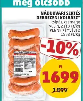 Nádudvari Sertés Debreceni Kolbász