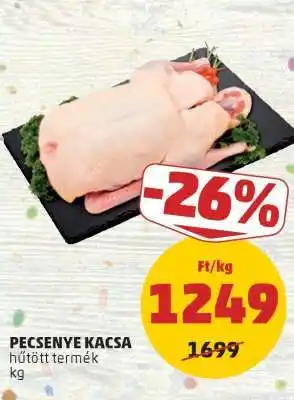 PENNY Pecsenye Kacsa ajánlat