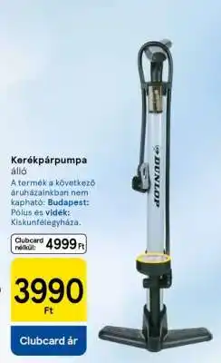 Tesco Kerékpárpumpa ajánlat
