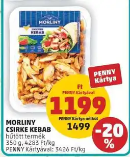 PENNY Morliny Csirke Kebab ajánlat