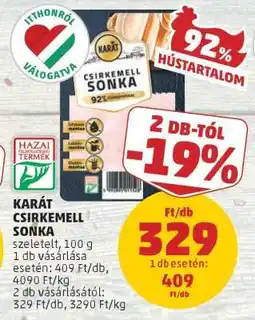 PENNY KARÁT CSIRKEMELL SONKA ajánlat