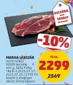 PENNY MARHA LÁBSZÁR ajánlat