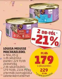 PENNY LOUISA MOUSSE MACSKAELEDEL ajánlat