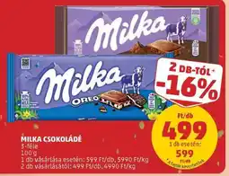 PENNY MILKA Csokoládé ajánlat